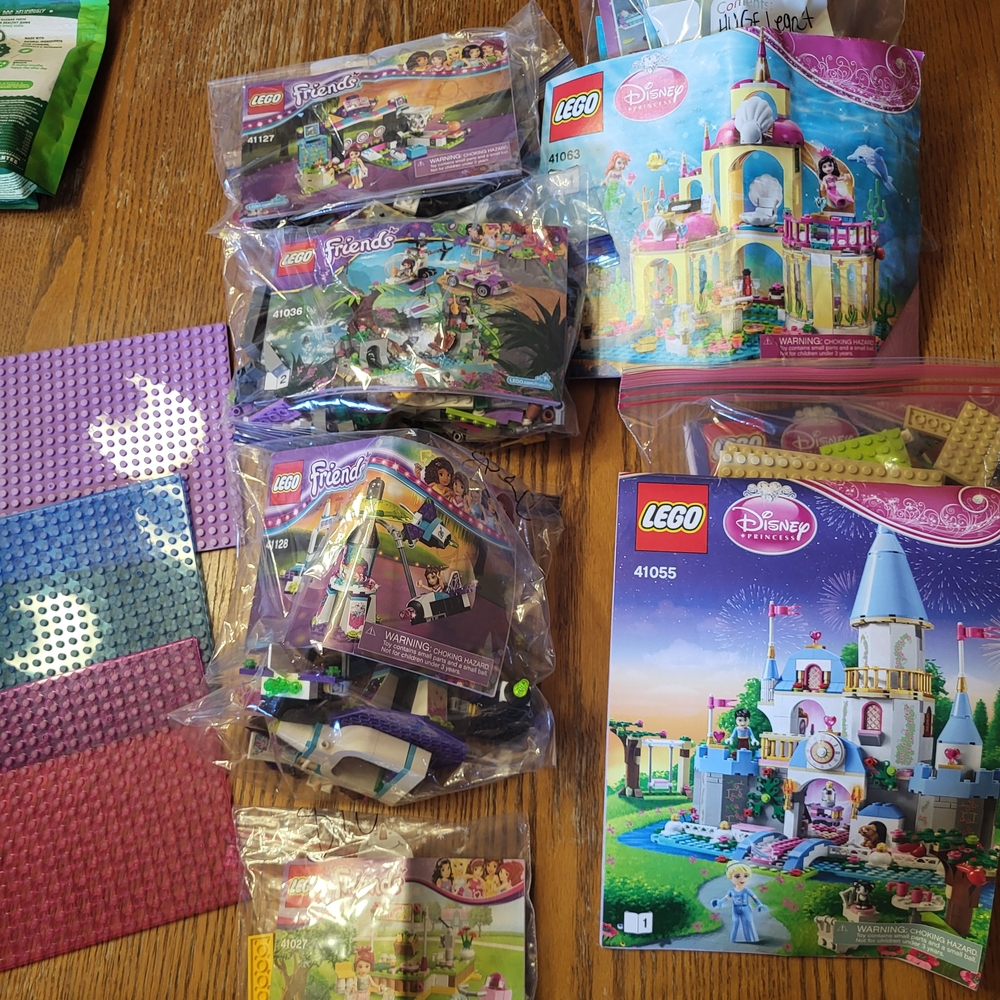 LEGO Disney Princess Castle Building Set - Purple, Blue, Pink